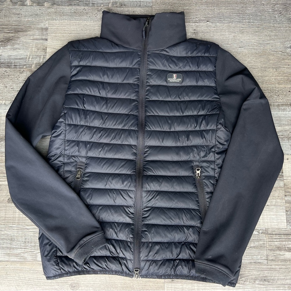 Navy Kingsland Puffer Jacket